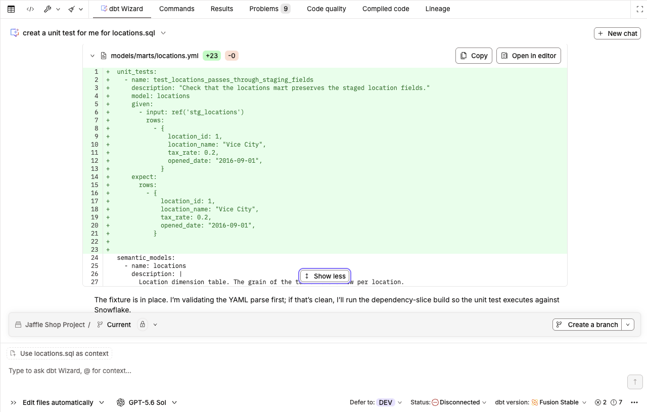 Wizard's final refactor result displayed as a diff in the Studio IDE Wizard's final refactor result displayed as a diff in the Studio IDE